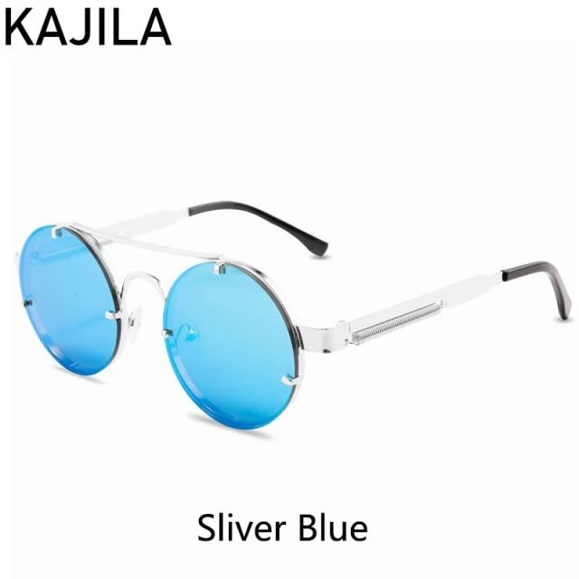 KAJILA™ Round Steampunk Sunglasses - Image 3