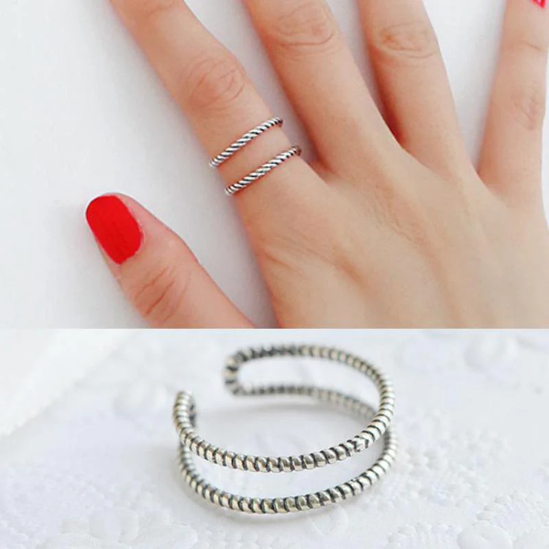 RUTH- Genuine Solid 100% 925 Sterling Silver Ring - Image 2