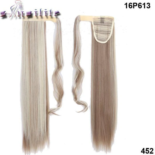S-noilite™ Straight/Wavy 23" Ponytail Extension - Image 11