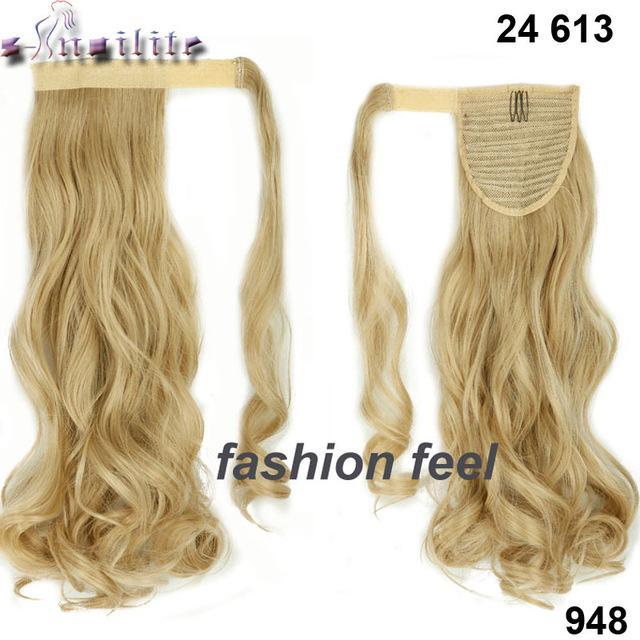 S-noilite™ Straight/Wavy 23" Ponytail Extension - Image 29