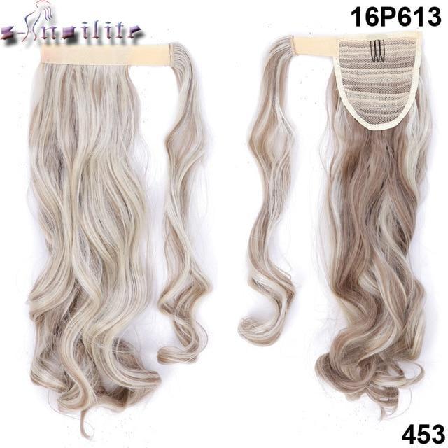 S-noilite™ Straight/Wavy 23" Ponytail Extension - Image 33