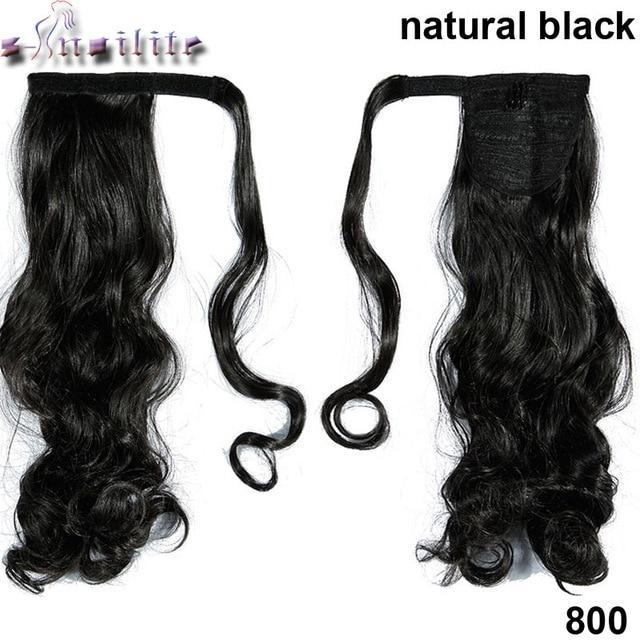 S-noilite™ Straight/Wavy 23" Ponytail Extension - Image 34