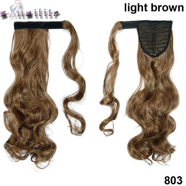S-noilite™ Straight/Wavy 23" Ponytail Extension - Image 6