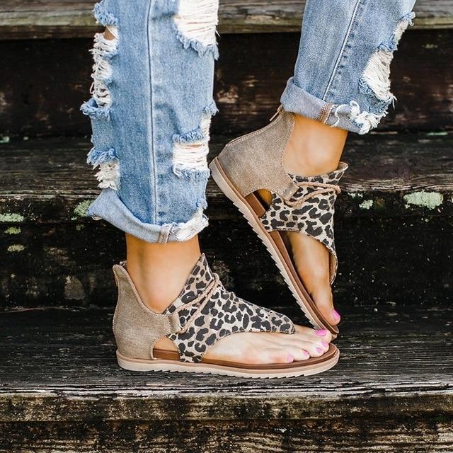 Animal Print Style Sandals For Women - Image 5