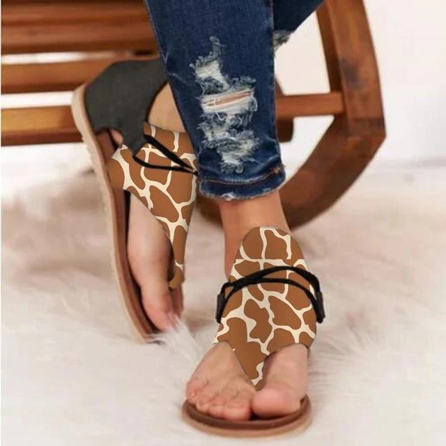 Animal Print Style Sandals For Women - Image 6