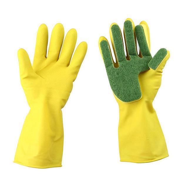 SCRUB SPONGE CLEANING GLOVES - Image 6