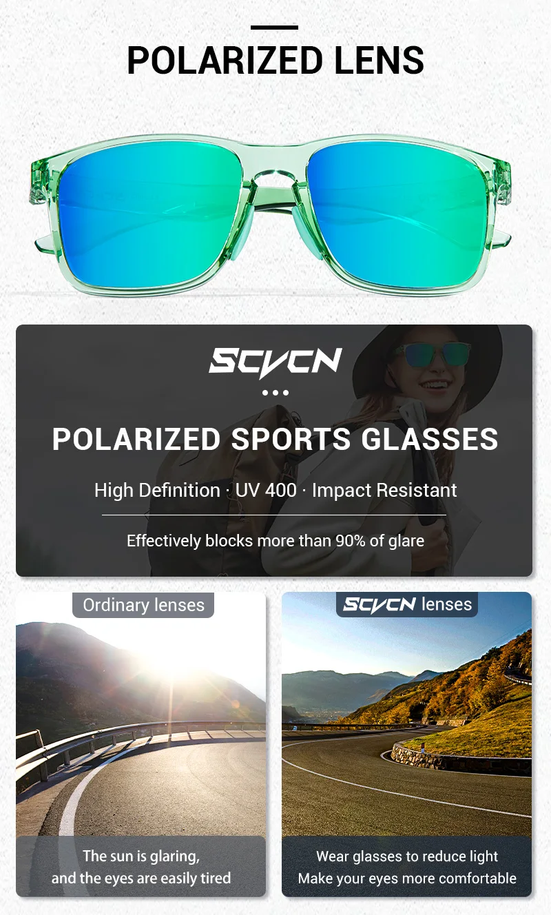 Featherlight Glare Reduction & Impact-Resistant Polarized UV400 Sunglasses - Image 13