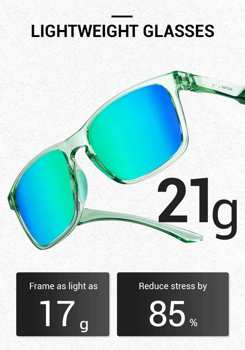 Featherlight Glare Reduction & Impact-Resistant Polarized UV400 Sunglasses - Image 14