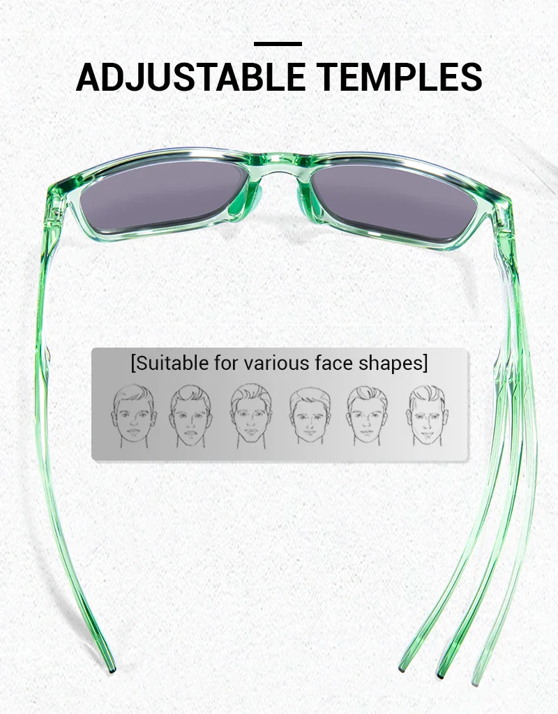 Featherlight Glare Reduction & Impact-Resistant Polarized UV400 Sunglasses - Image 16