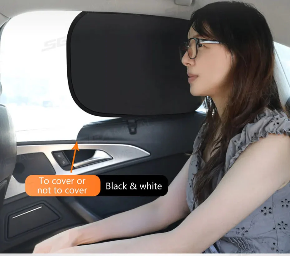 Glare Reduction & Skin Protection Electrostatic Car Window UV Blocking Sun Shade - Image 16