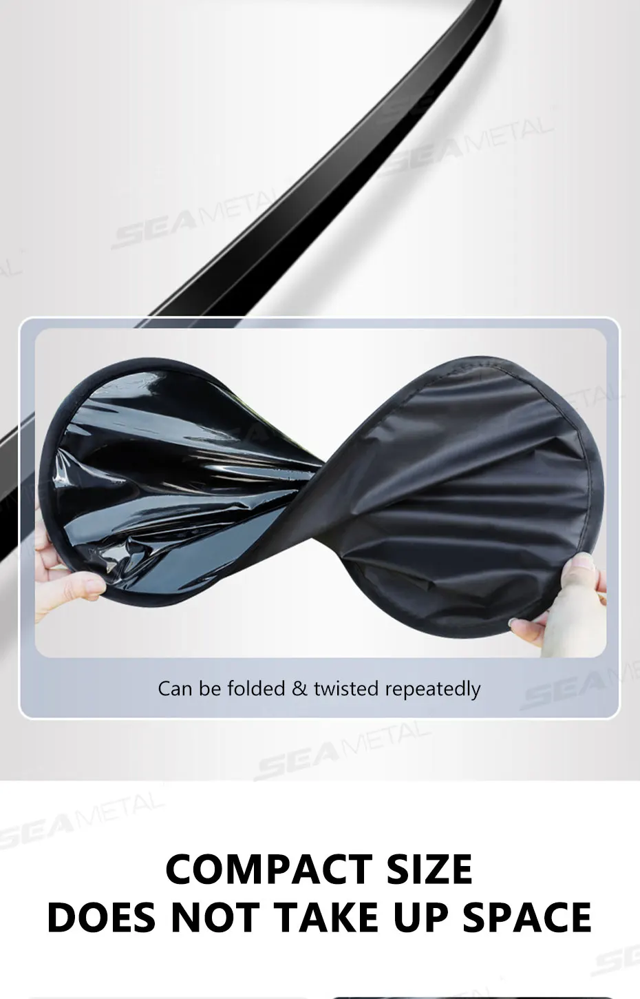 Glare Reduction & Skin Protection Electrostatic Car Window UV Blocking Sun Shade - Image 17