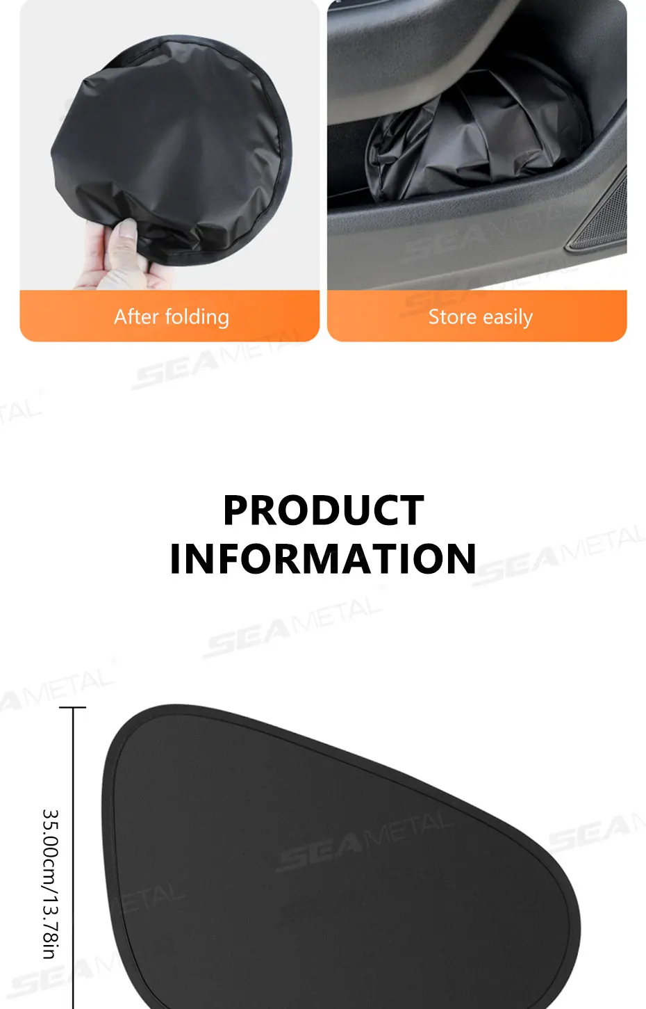 Glare Reduction & Skin Protection Electrostatic Car Window UV Blocking Sun Shade - Image 18