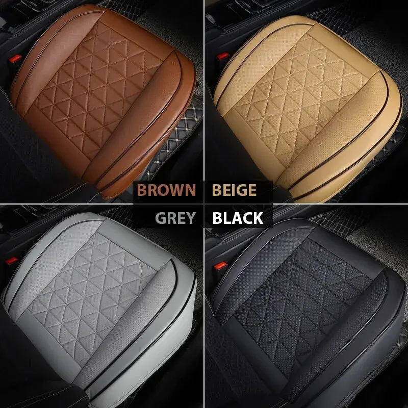 Deluxe PU Leather Car Seat Cover – Padded, Breathable & Universal Fit