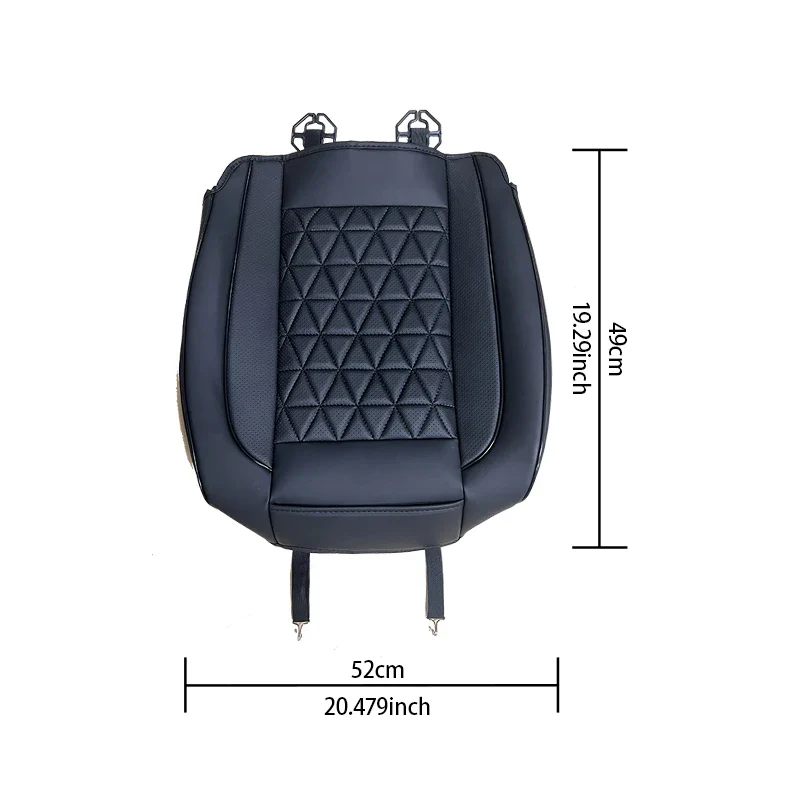 Deluxe PU Leather Car Seat Cover – Padded, Breathable & Universal Fit - Image 14