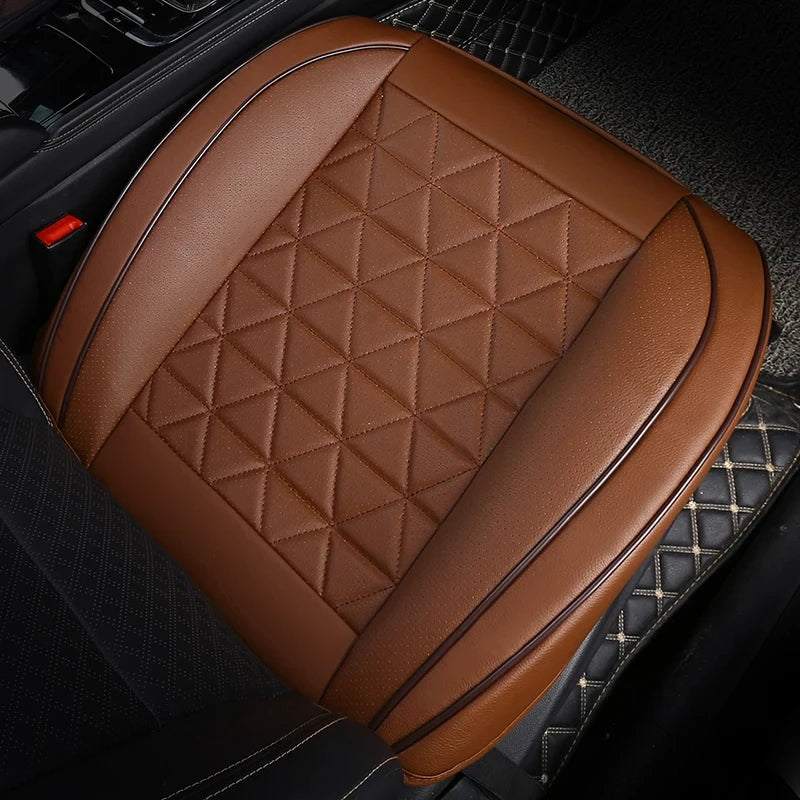 Deluxe PU Leather Car Seat Cover – Padded, Breathable & Universal Fit - Image 3