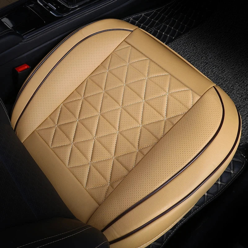Deluxe PU Leather Car Seat Cover – Padded, Breathable & Universal Fit - Image 4
