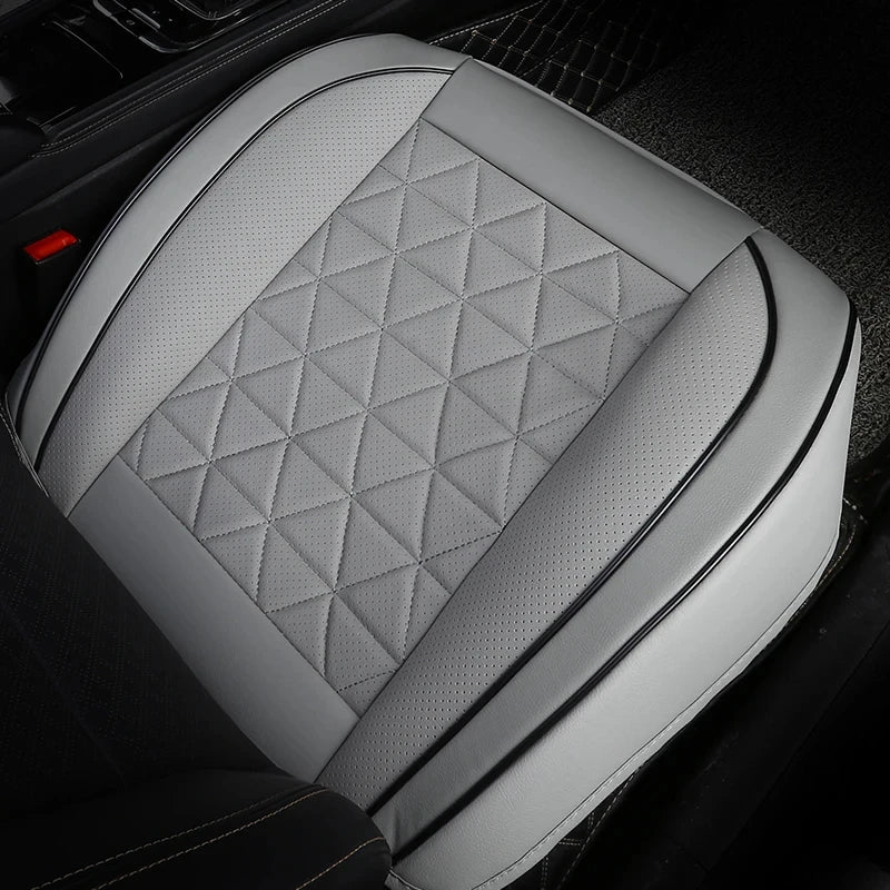 Deluxe PU Leather Car Seat Cover – Padded, Breathable & Universal Fit - Image 5