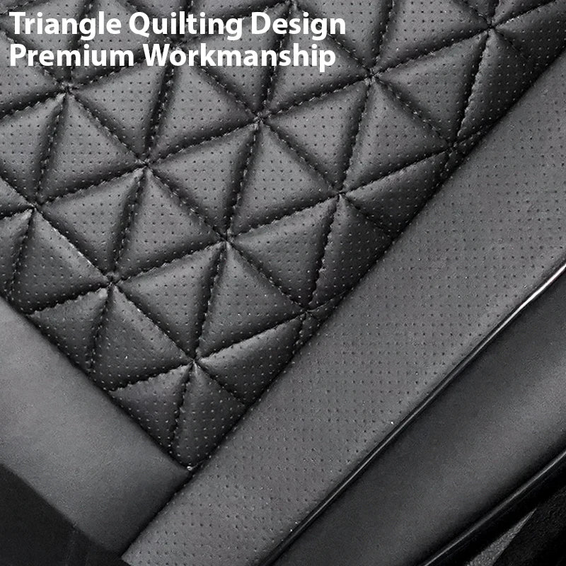 Deluxe PU Leather Car Seat Cover – Padded, Breathable & Universal Fit - Image 9
