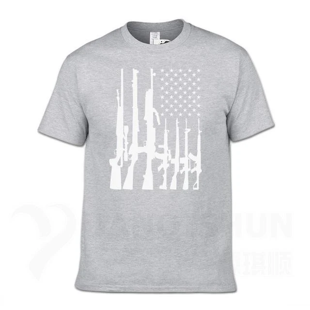 Second Amendment US Flag T-Shirt - Image 11