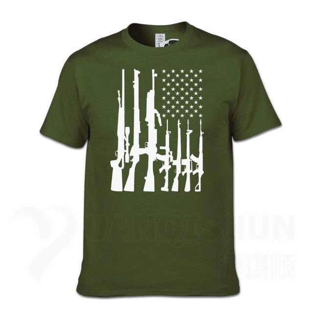 Second Amendment US Flag T-Shirt - Image 12