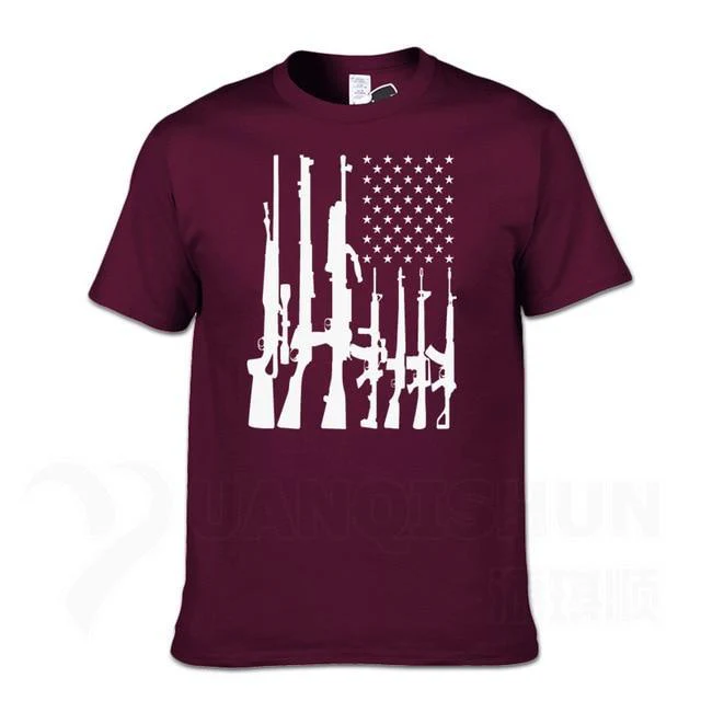 Second Amendment US Flag T-Shirt - Image 13