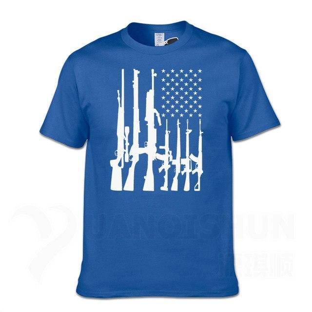 Second Amendment US Flag T-Shirt - Image 17