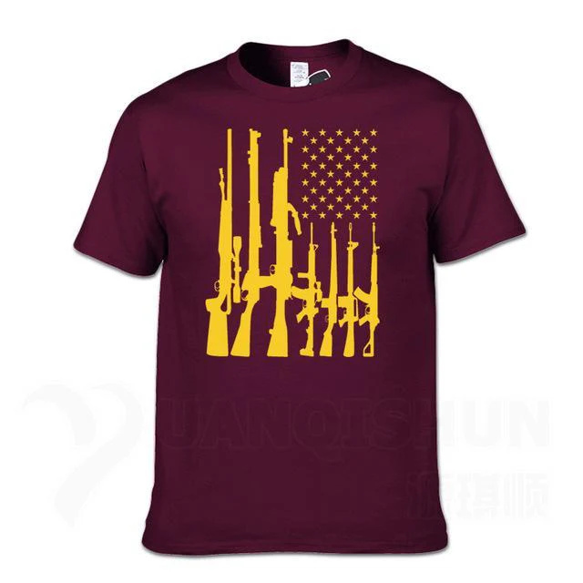 Second Amendment US Flag T-Shirt - Image 20