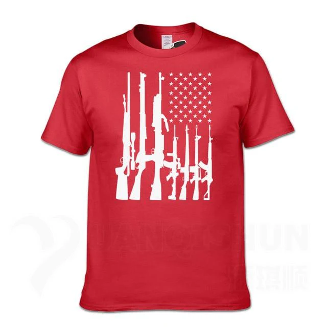 Second Amendment US Flag T-Shirt - Image 21