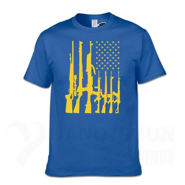 Second Amendment US Flag T-Shirt - Image 23