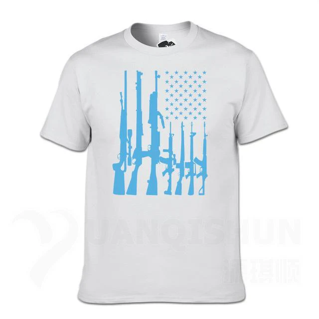Second Amendment US Flag T-Shirt - Image 24
