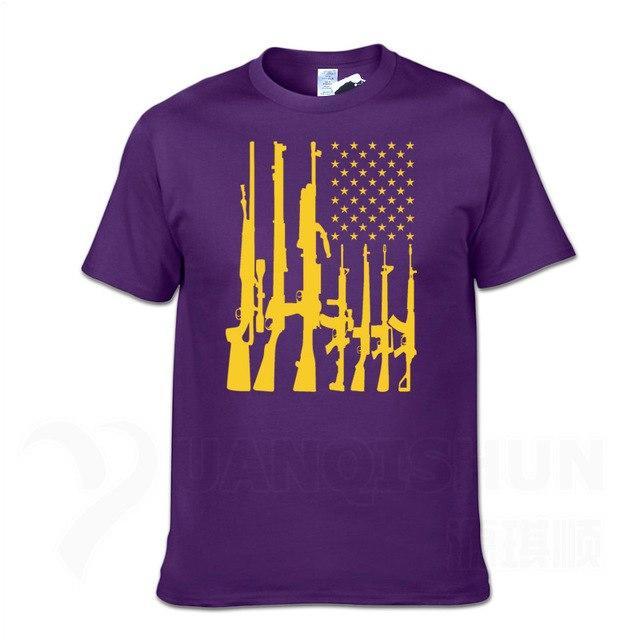 Second Amendment US Flag T-Shirt - Image 26