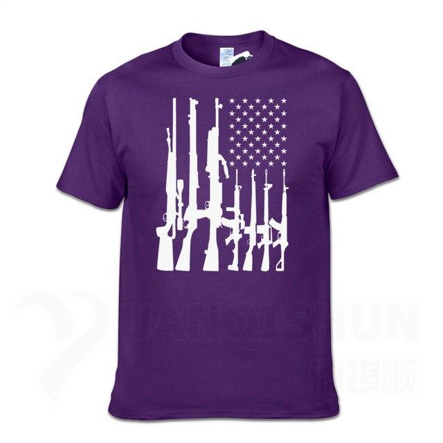 Second Amendment US Flag T-Shirt - Image 27