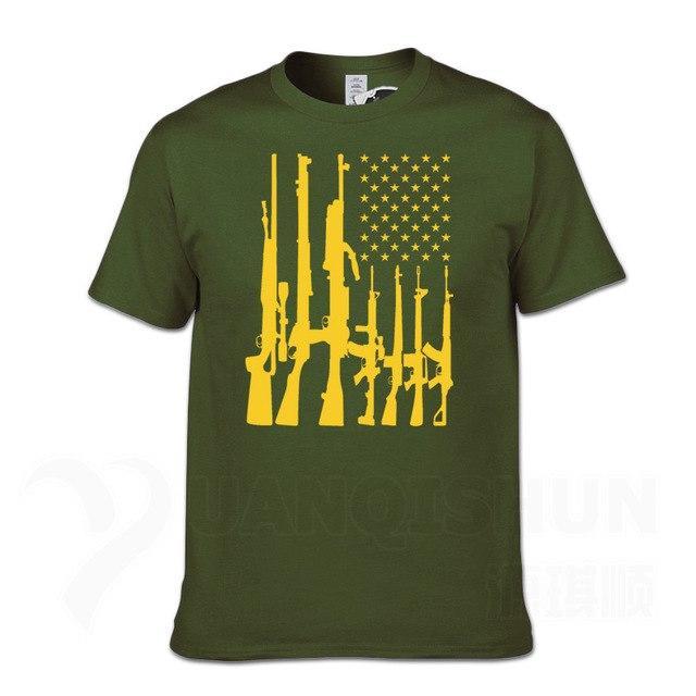Second Amendment US Flag T-Shirt - Image 28
