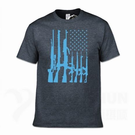 Second Amendment US Flag T-Shirt - Image 30