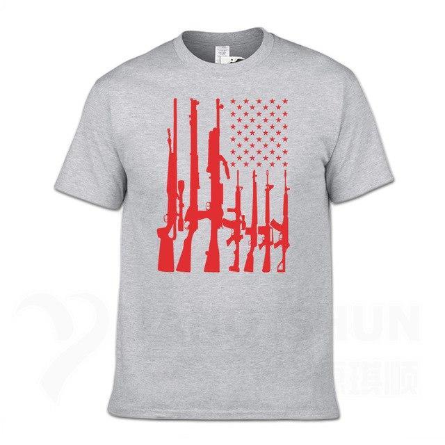 Second Amendment US Flag T-Shirt - Image 6