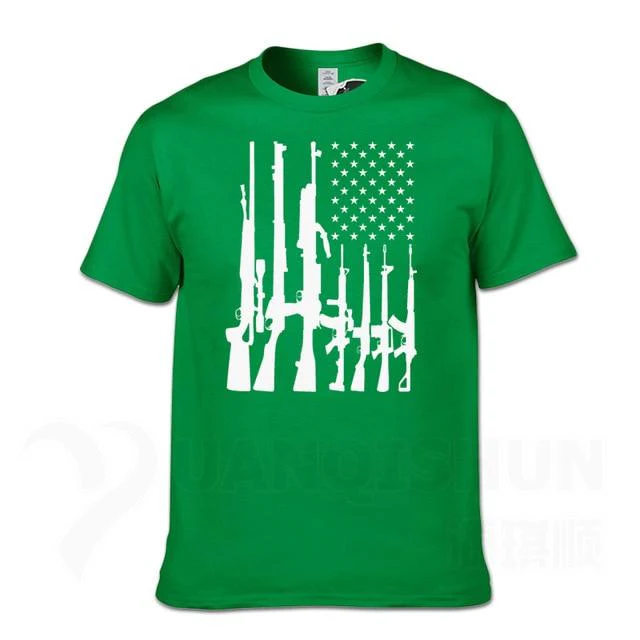 Second Amendment US Flag T-Shirt - Image 8