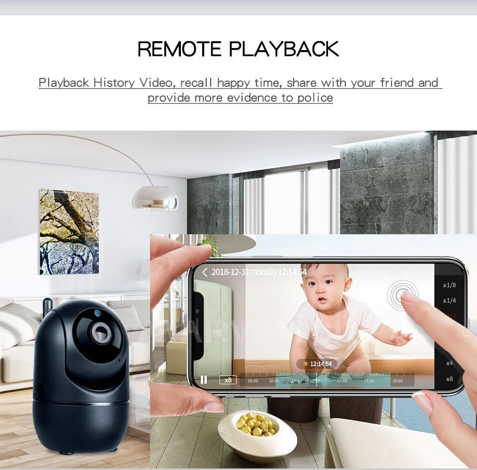 SecureTech™ 1080P Full HD  Wireless IP (Wifi ) Camera - Image 3