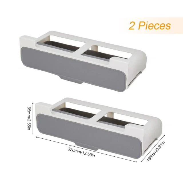 Self-adhesive Hidden Spice Organizer Drawer - Image 11