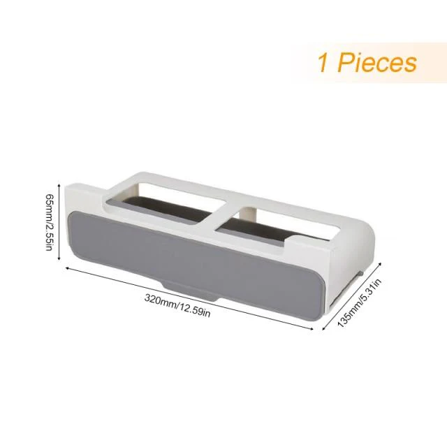 Self-adhesive Hidden Spice Organizer Drawer - Image 16