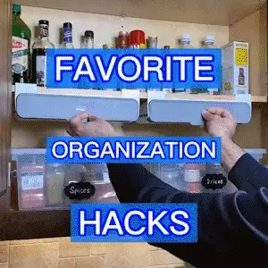 Self-adhesive Hidden Spice Organizer Drawer - Image 5