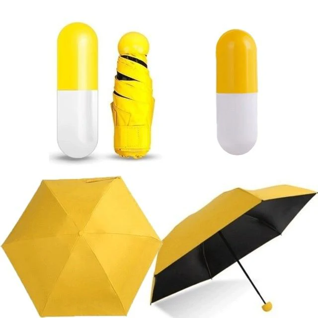 Pocket Sized Ultra Small Capsule Umbrella - Image 4