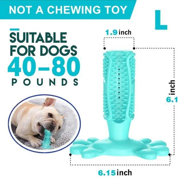 DoggyDoc™ Rrevolutionary 2-in-1 Dogs Toothbrush & Chewing Stick - Image 6