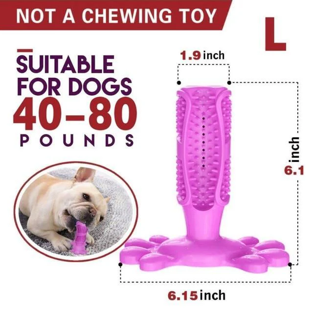 DoggyDoc™ Rrevolutionary 2-in-1 Dogs Toothbrush & Chewing Stick - Image 9