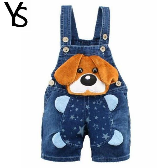 Baby Jeans Overall With Cute Animal Face - Image 15