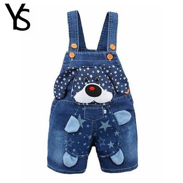 Baby Jeans Overall With Cute Animal Face - Image 5