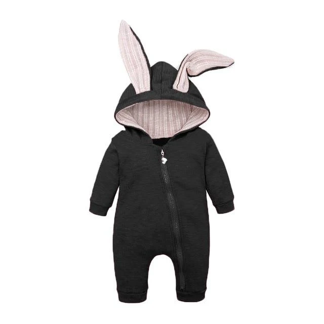 Winter Baby Romper With Charming Ears - Image 11