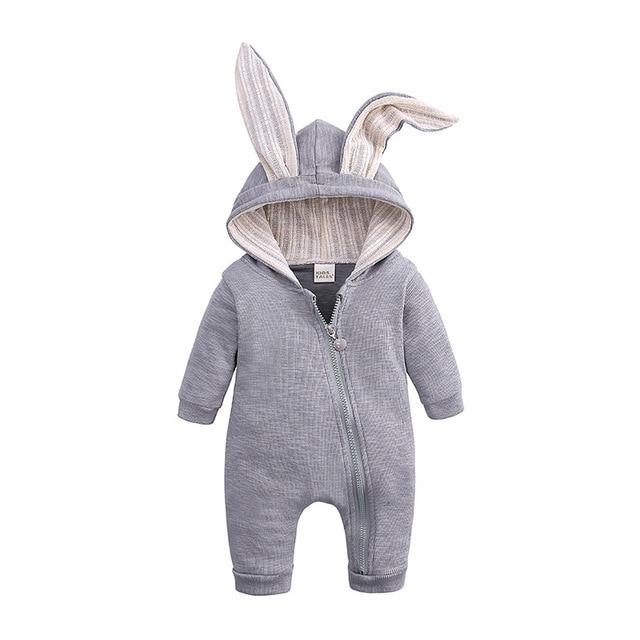 Winter Baby Romper With Charming Ears - Image 8