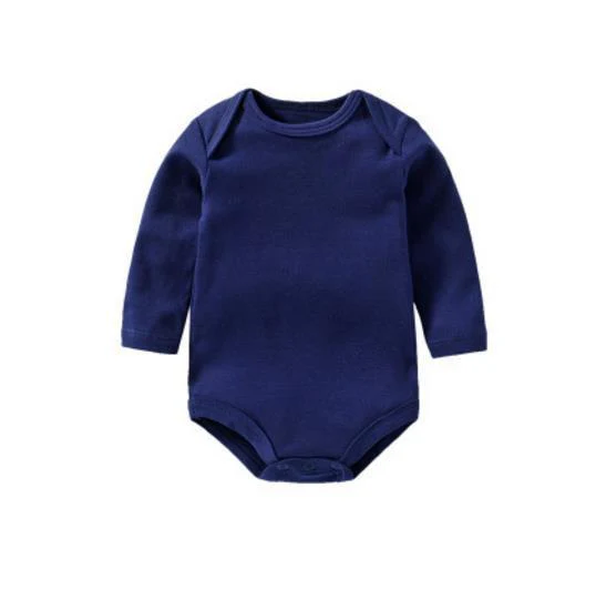 100% cotton Baby Bodysuit With long Sleevs And Turtle Neck - Image 11