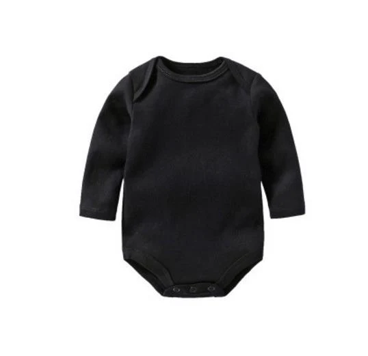 100% cotton Baby Bodysuit With long Sleevs And Turtle Neck - Image 14