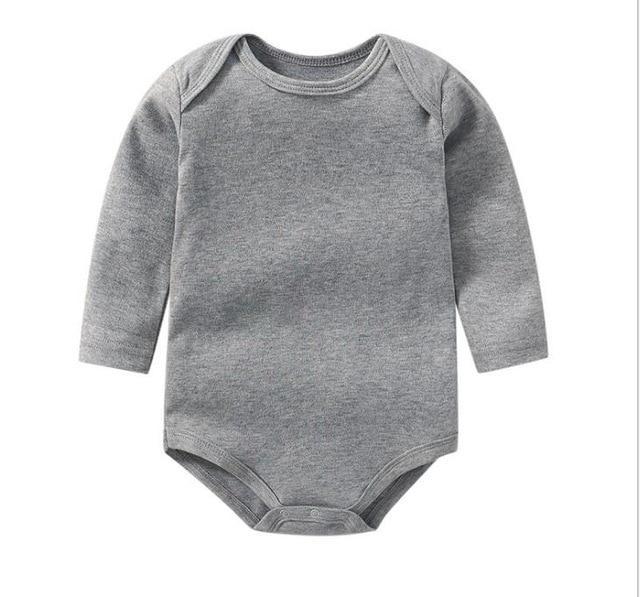 100% cotton Baby Bodysuit With long Sleevs And Turtle Neck - Image 20